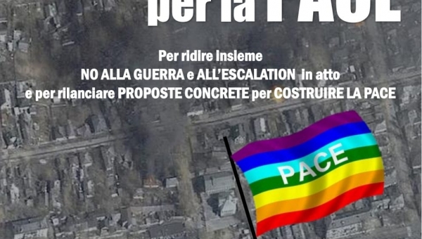Diciamo NO alla Guerra in Ucraina! In Piazza per la Pace il 29 Aprile 2022